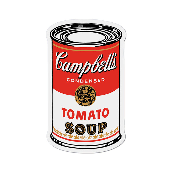 Large Campbell's Soup Can by Andy Warhol Stickers