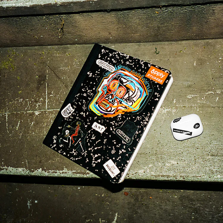 Big Head by Basquiat Sticker