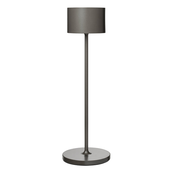 FAROL Mobile Table Lamp - Burnt Metal Metallic