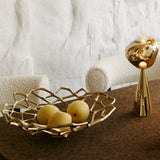 Bone Bowl Large Brass