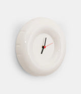 Clock "Holly" in Gloss Bone
