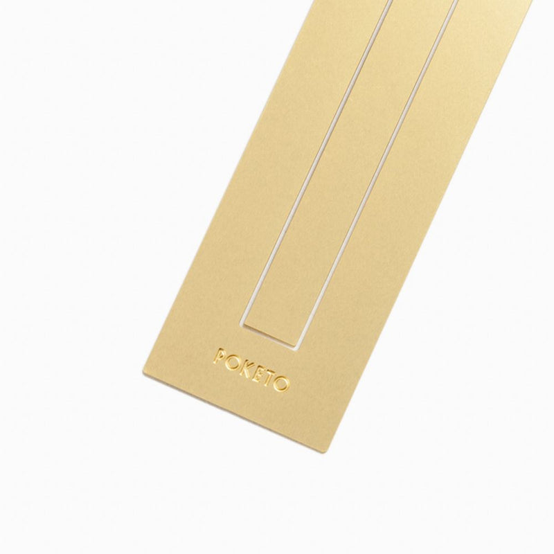 Brass Bookmark Ruler