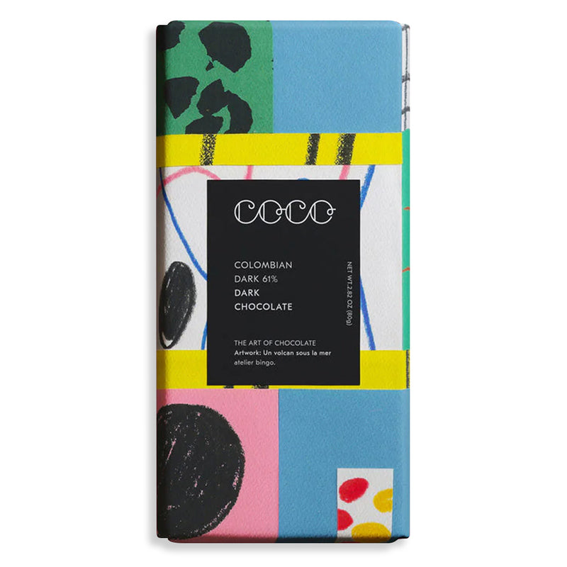 COCO Dark Chocolate Bar: Colombian 61%