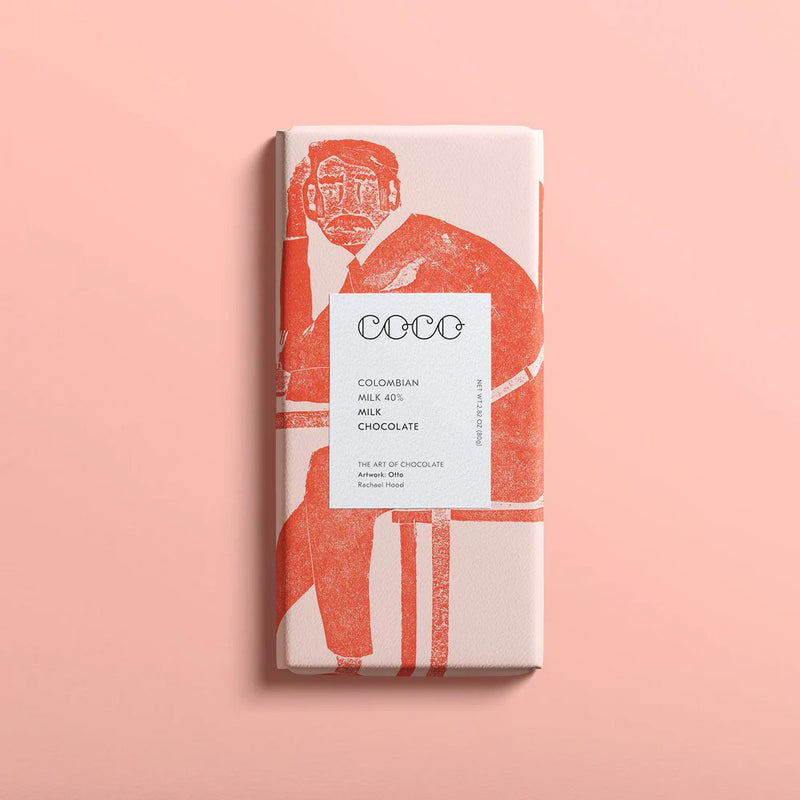 COCO Chocolate Bar: Colombian Milk 40% (80g)
