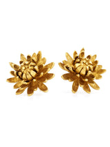Chrysanthemum Flower Stud Earrings