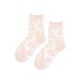 Pop Sheer Short Crew - Blush