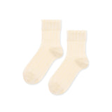 Mykonos Sheer Short Crew Socks - Nude