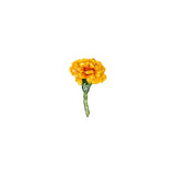 Vintage Marigold Brooch Pin
