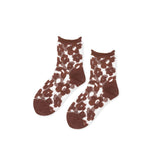 Pop Sheer Short Crew - Mocha