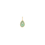 Cowrie Charm | Amazonite