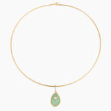 Cowrie Charm | Amazonite