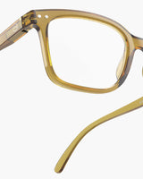 Reading Glasses #L Golden Green