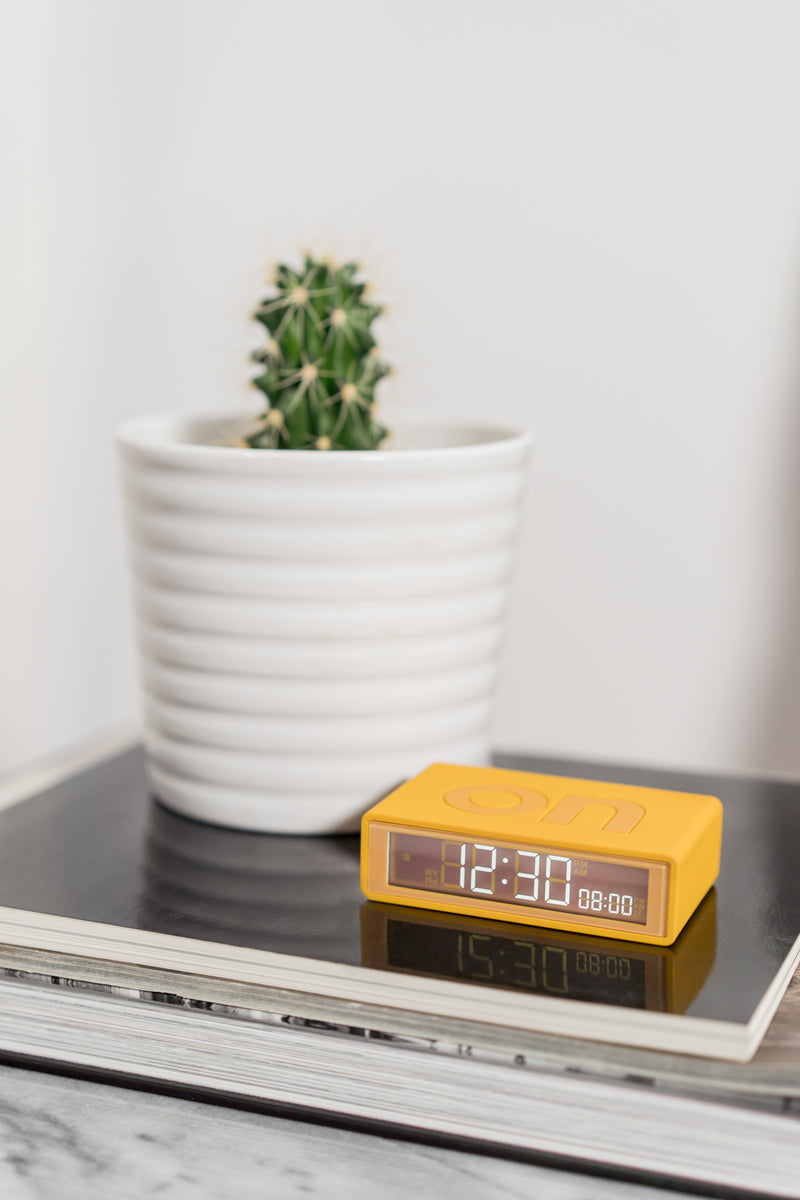 Flip+ Travel LCD Mini Alarm Clock