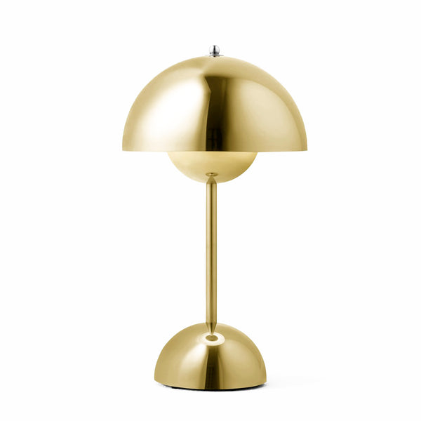 Flowerpot VP9 LED Portable Lamp - Brass Plated