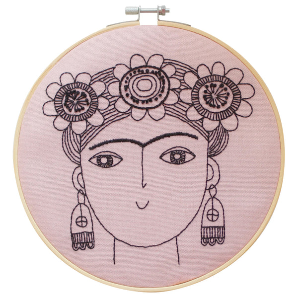 Frida Kahlo Embroidery Kit