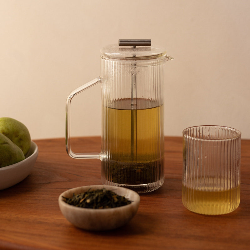 Ribbed French Press