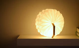 Smart Accordion Lamp - Walnut