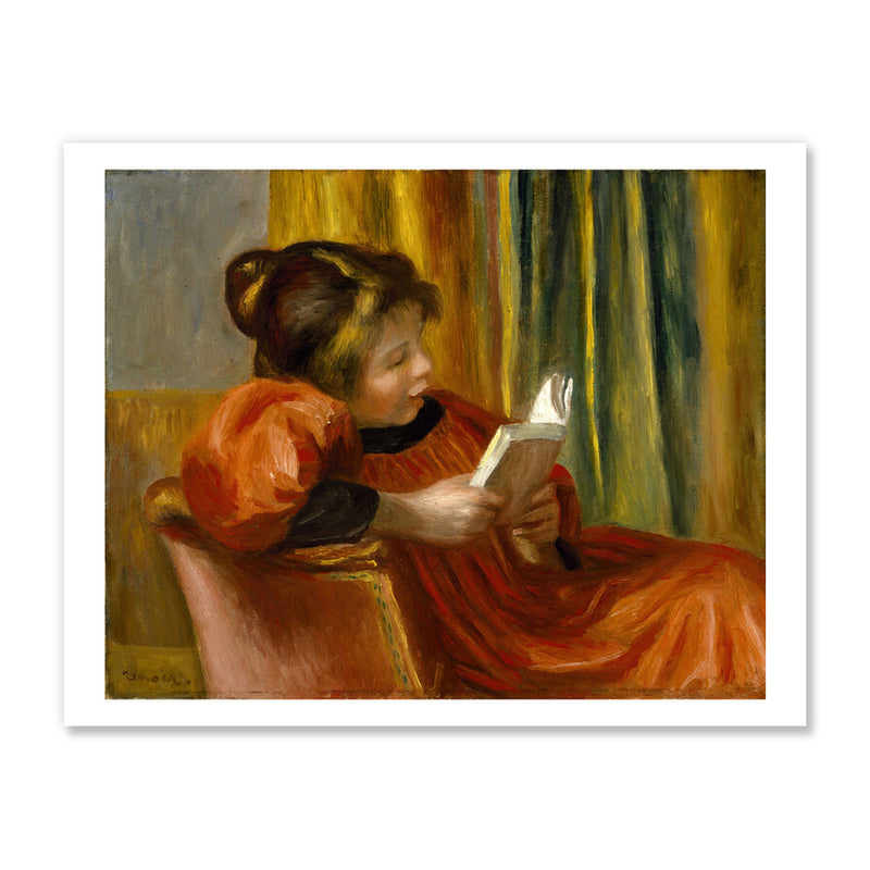 Pierre-Auguste Renoir "Girl Reading" Print