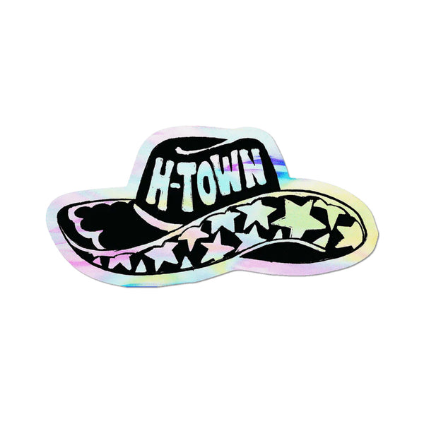 H-Town Hat Sticker