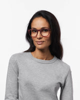 Reading Glasses #E Cherry Red