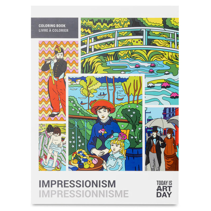 Impressionism Coloring Book