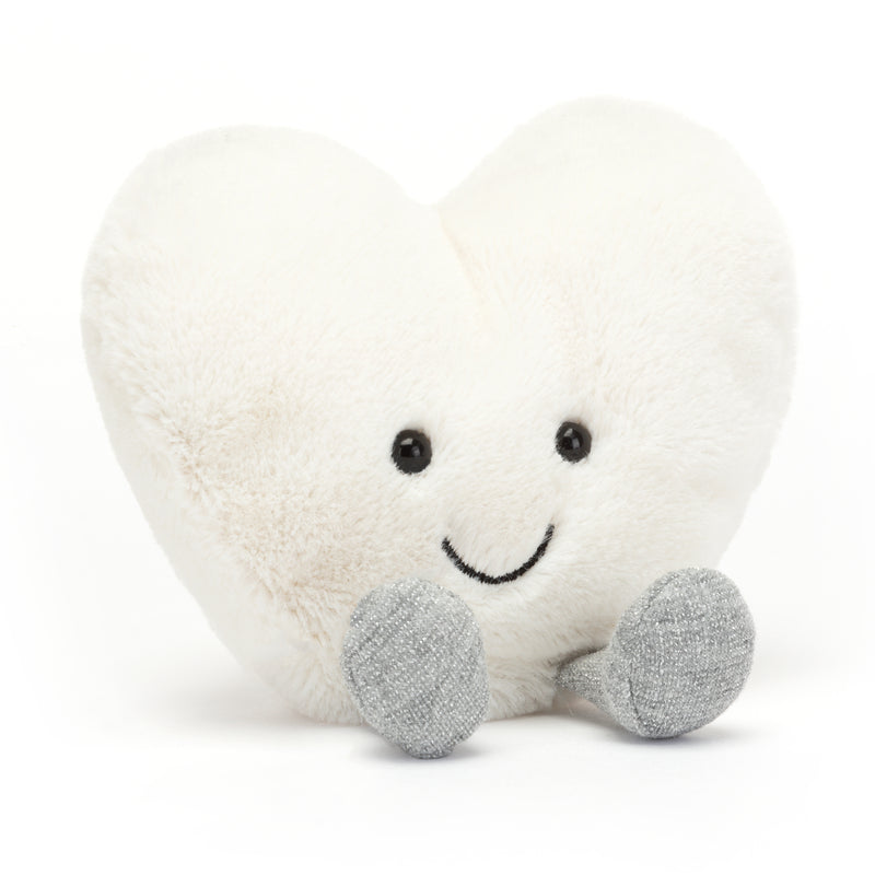 Amuseable Cream Heart - Small
