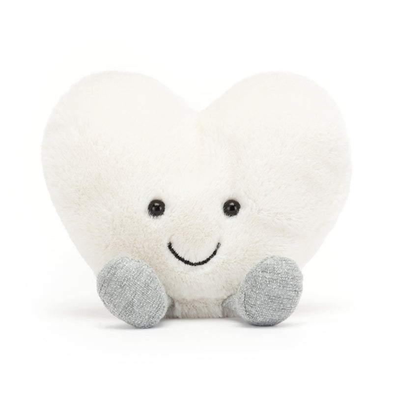 Amuseable Cream Heart - Small
