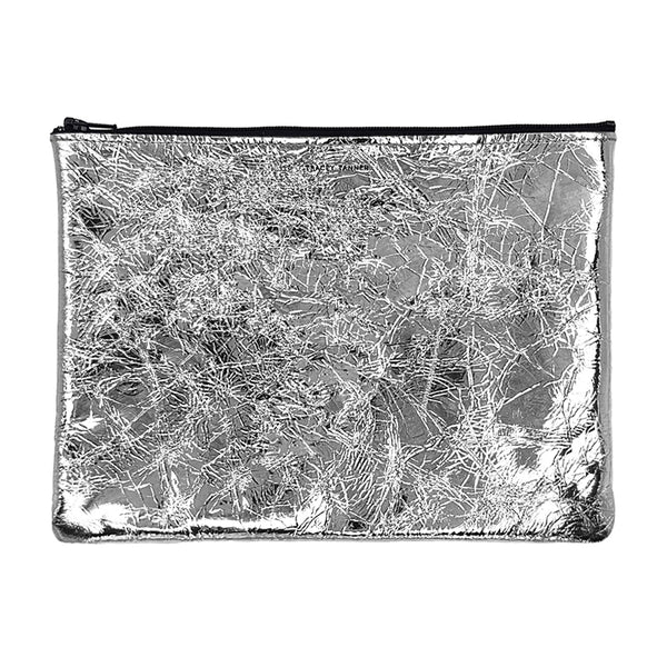 Silver Foil Zip Pouch