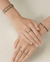 N° 931 Bracelet in Ruthenium