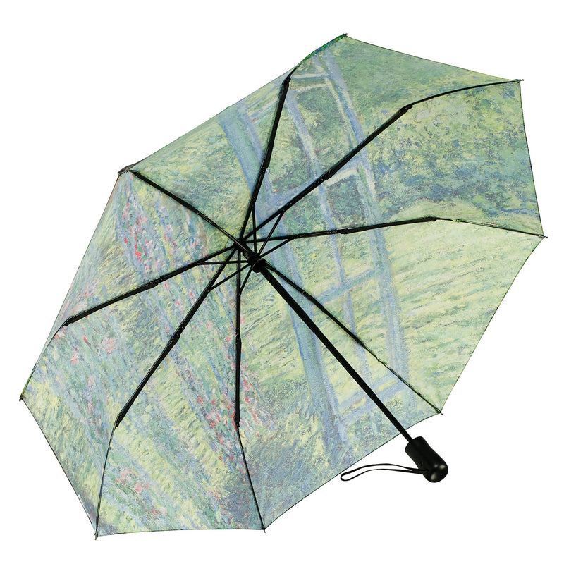 Monet “The Japanese Footbridge” Folding Umbrella