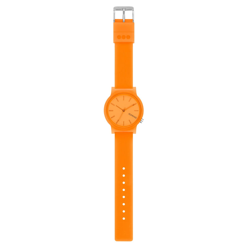 Mono Watch - Neon Orange Glow