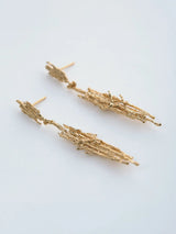 Nest Structure Statement Drop Earrings