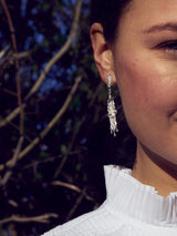 Nest Structure Statement Drop Earrings