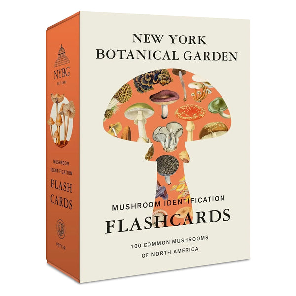 New York Botanical Garden Mushroom Identification Flashcards: 100 Common Mushrooms of North America