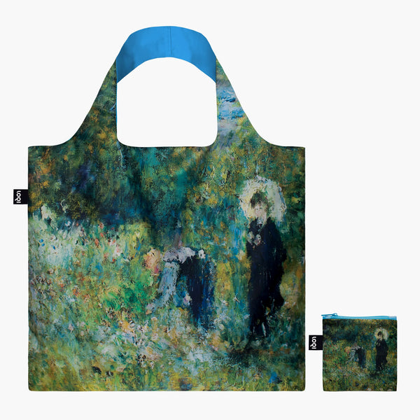 Renoir “Woman with a Parasol in a Garden” Recycled Bag