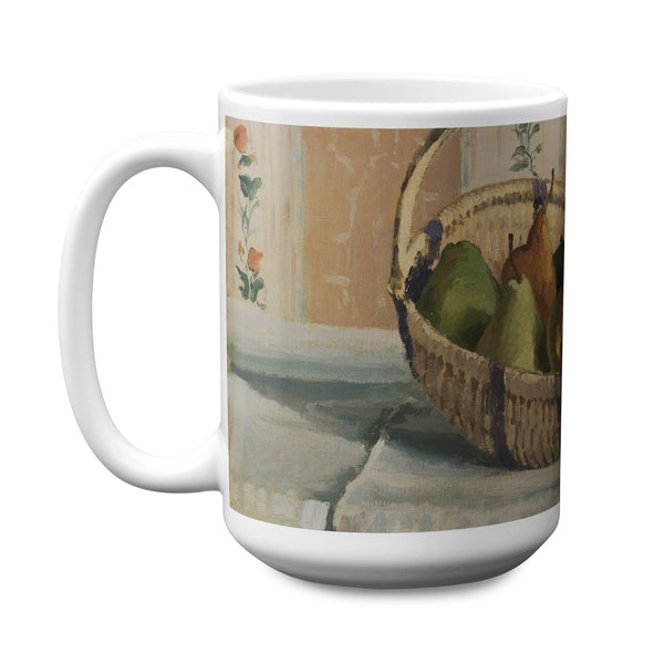 Pissarro “Still Life: Apples and Pears in a Round Basket” Mug