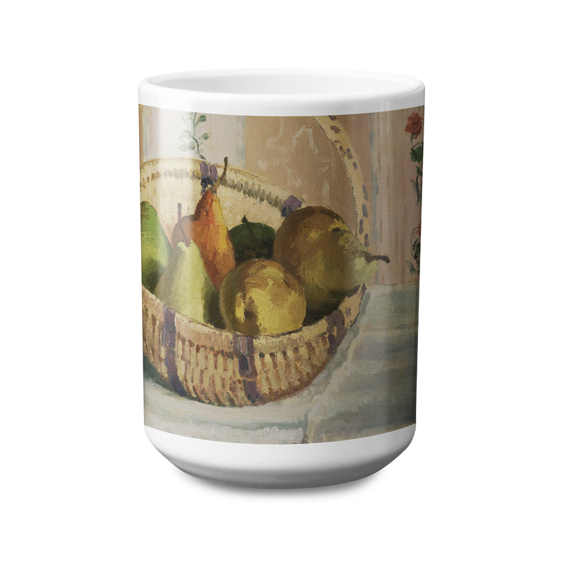 Pissarro “Still Life: Apples and Pears in a Round Basket” Mug