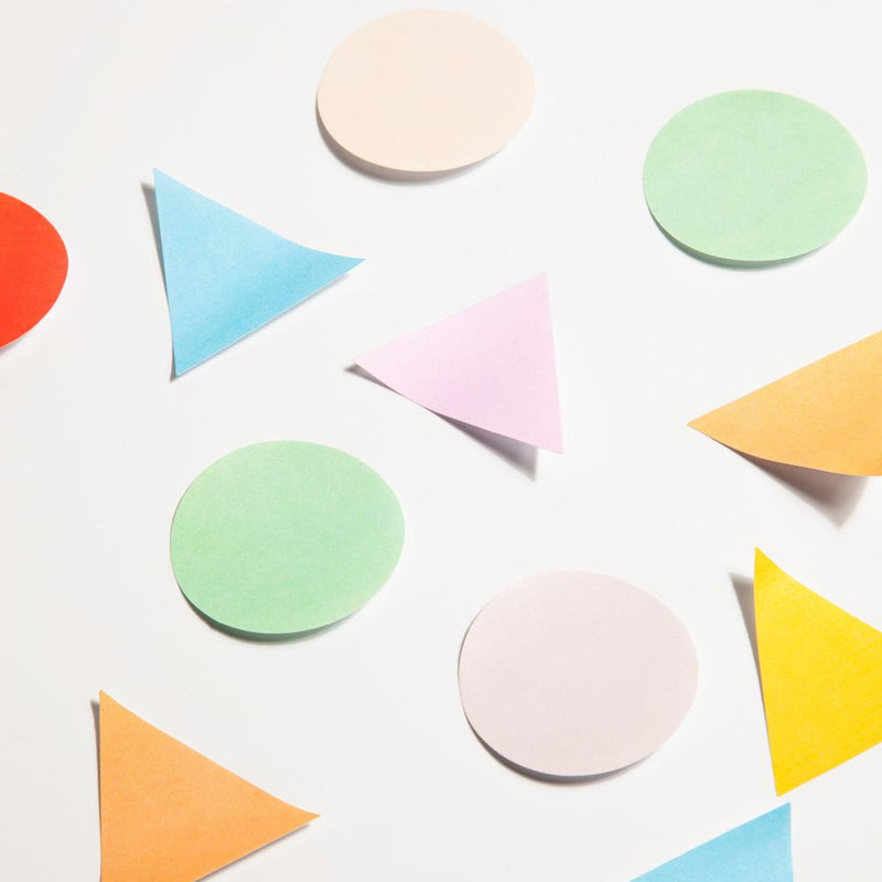 Geometric Sticky Notes - Cool