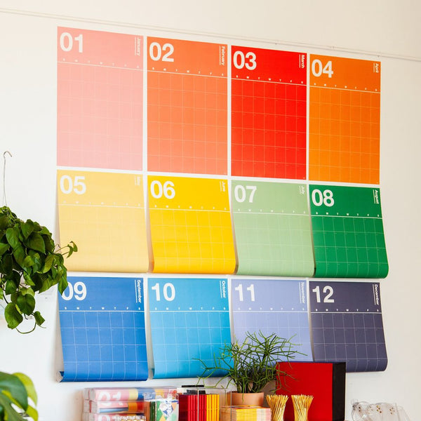 Spectrum Wall Planner - Vibrant