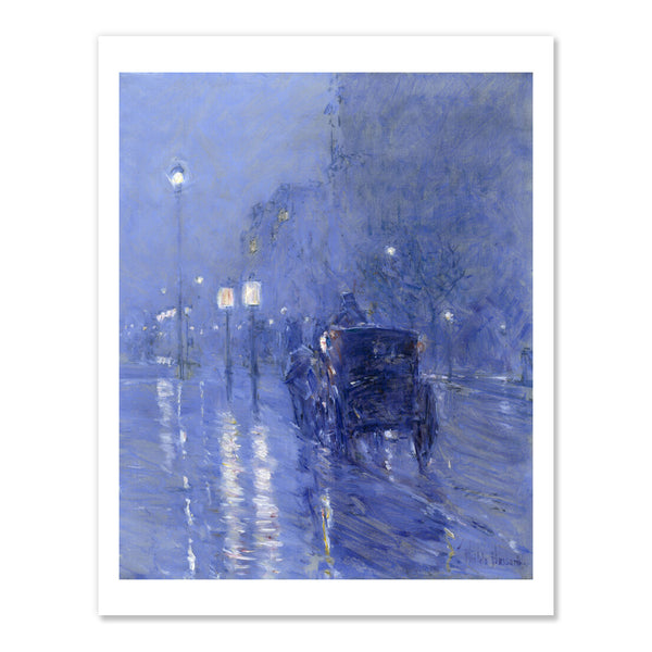 Childe Hassam "Rainy Midnight" Print