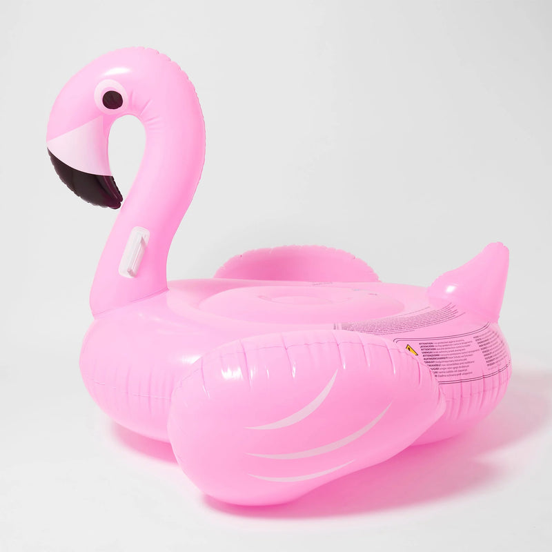 Luxe Ride-On Float - Rosie The Flamingo Bubblegum Pink