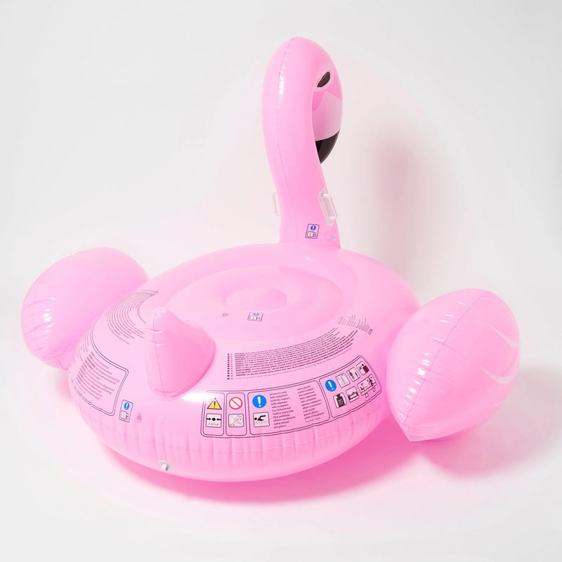 Luxe Ride-On Float - Rosie The Flamingo Bubblegum Pink