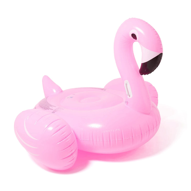 Luxe Ride-On Float - Rosie The Flamingo Bubblegum Pink