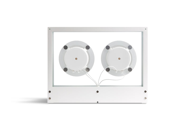 Small Transparent Speaker - White