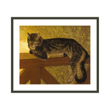 Framed Print | Théophile Alexandre Steinlen "L’Été-Chat sur une balustrade (Summer: Cat on a Balustrade)"