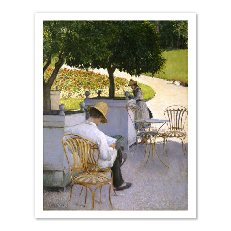 Gustave Caillebotte "The Orange Trees" Print