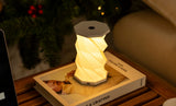 Mini Twist Hexagon Light | Lunar White