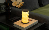 Mini Twist Hexagon Light | Walnut Drift