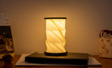 Mini Twist Hexagon Light | Walnut Drift