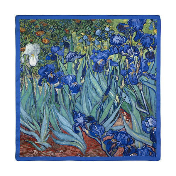 Van Gogh “Irises” Square Scarf